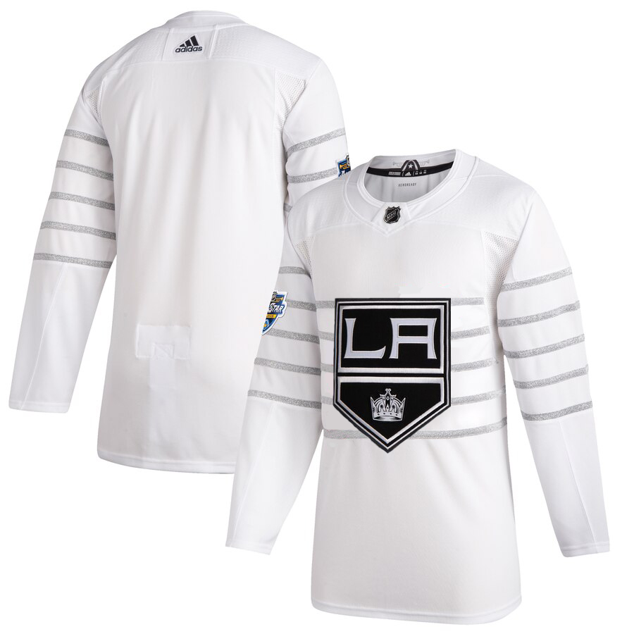 Cheap Men Los Angeles Kings Adidas White 2020 NHL All Star Game Authentic Jersey